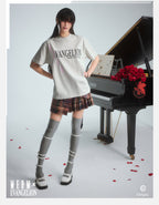 MEDM x EVA Basic Letter Logo Tee