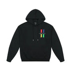 MEDM Rainbow Embossed Logo Hoodie