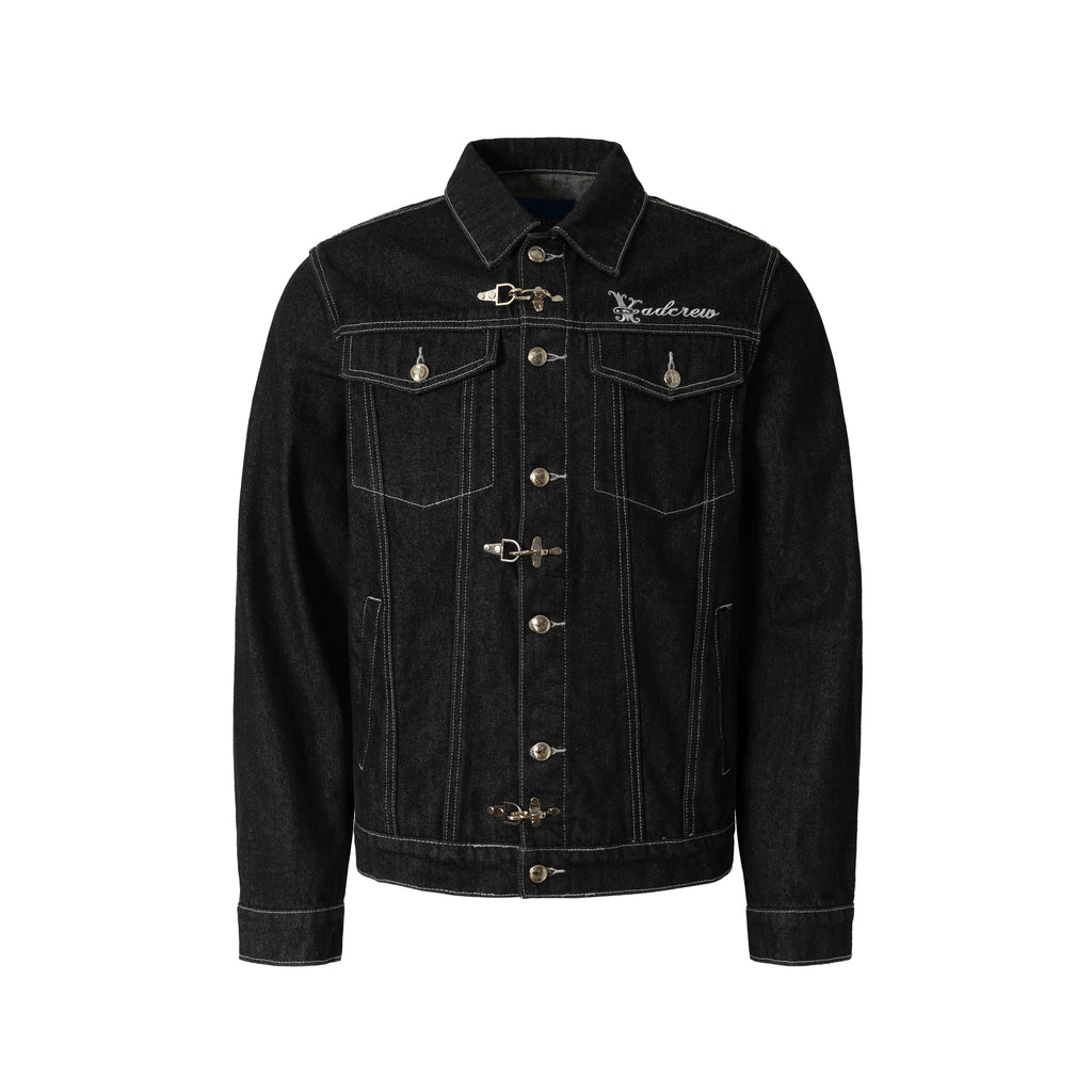 YADcrew Snap Button Denim Jacket