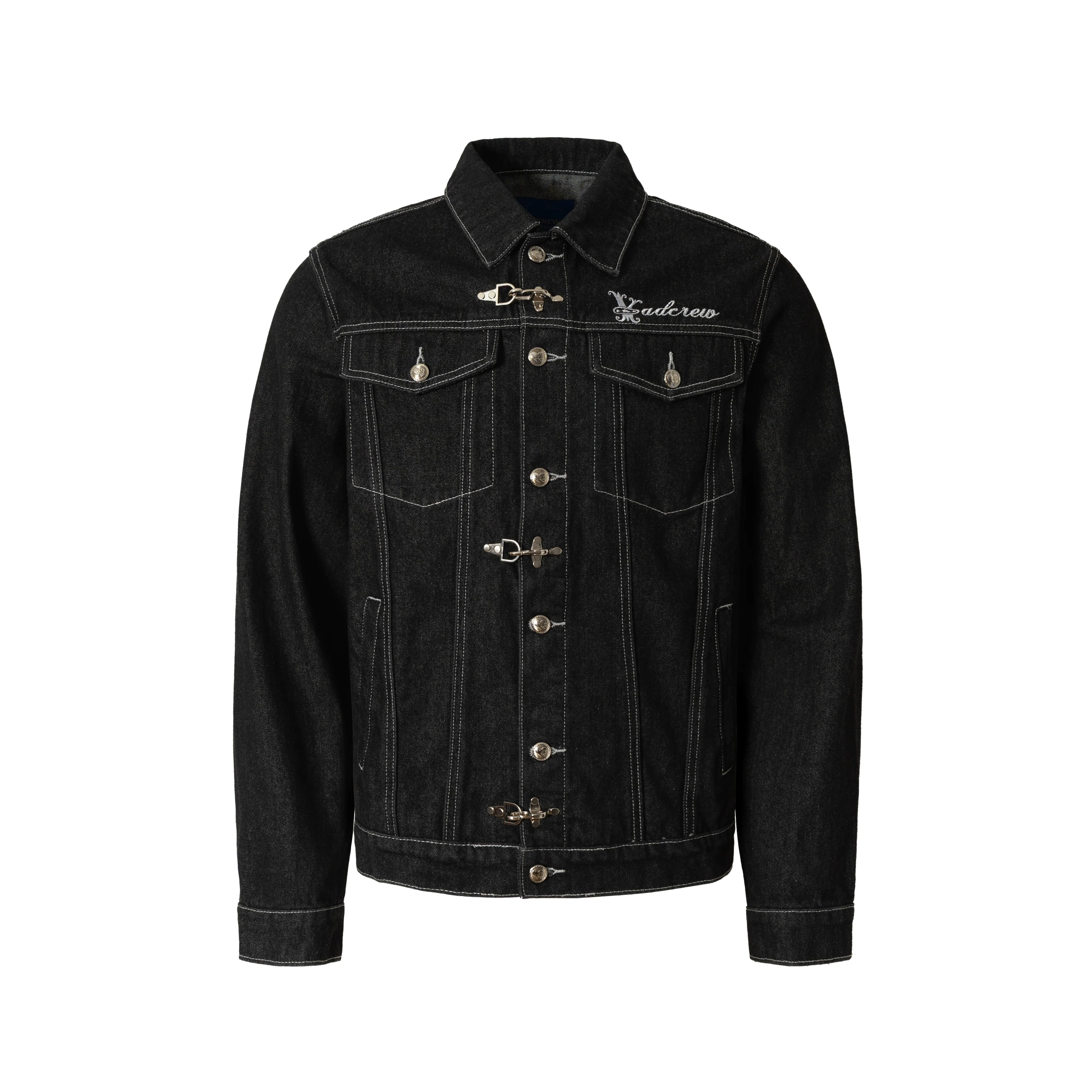 YADcrew Snap Button Denim Jacket