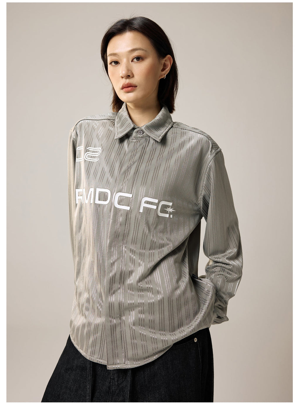 Remedy Silk Striped Long Sleeve Shirt