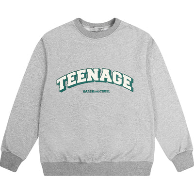 Harsh and Cruel Teenage Printed Loose Sweatshirts