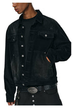 ANTIDOTE Distressed Washed Corduroy Work Jacket