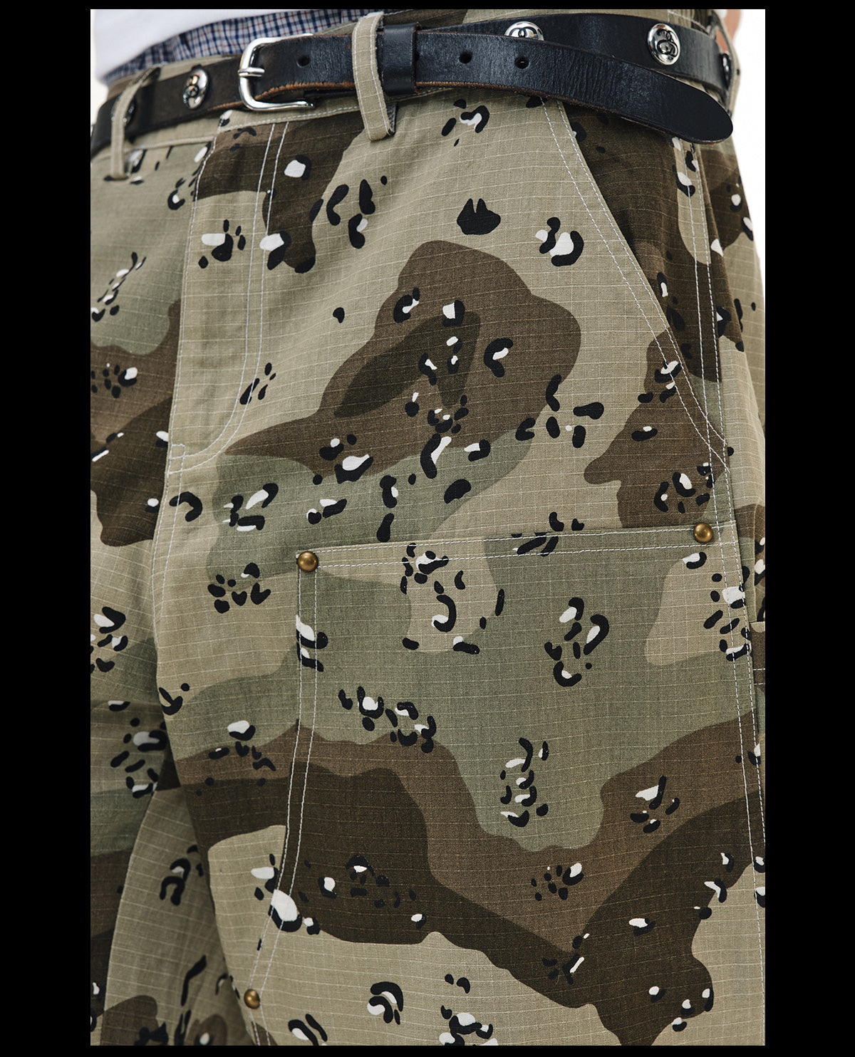 NOVACAM Desert Camouflage Double Knee Work Pants