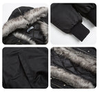 F3F Select Faux Fur Hooded MA-1 Bomber Jacket