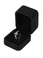 Small Town Kid Cubic Zirconia Cross Diamond Ring