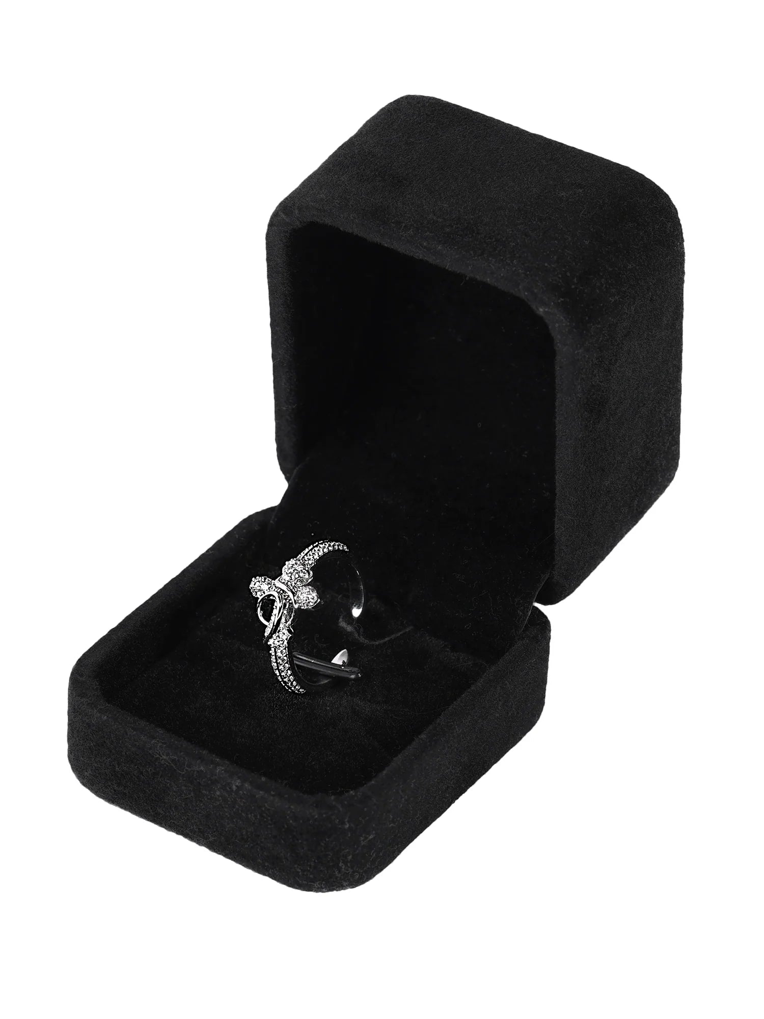 Small Town Kid Cubic Zirconia Cross Diamond Ring