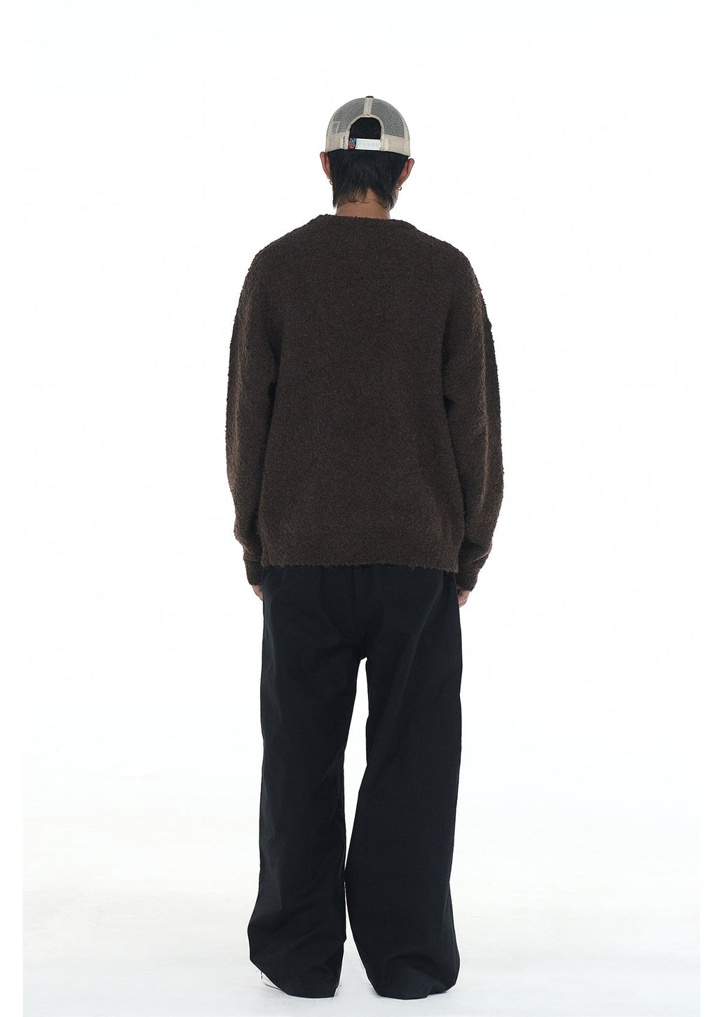 EVILKNIGHT(EK) Sweet Embroidered Custom Dyed Knit Sweater