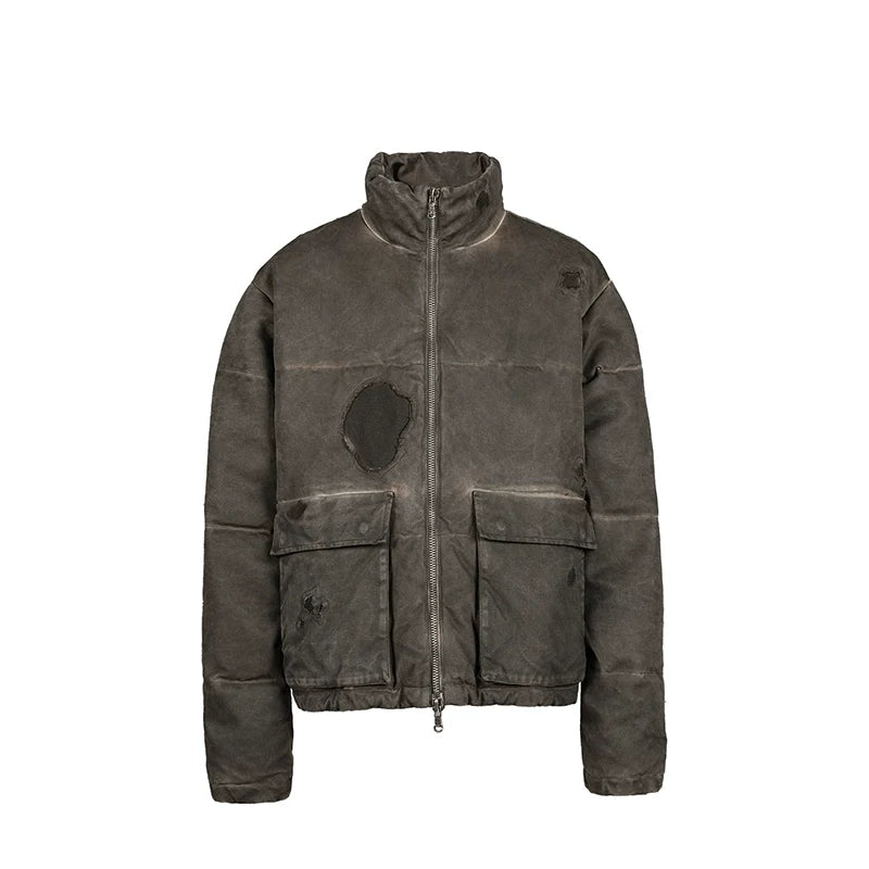 UNDERWATER Handmade Distressed Stitch Jacket