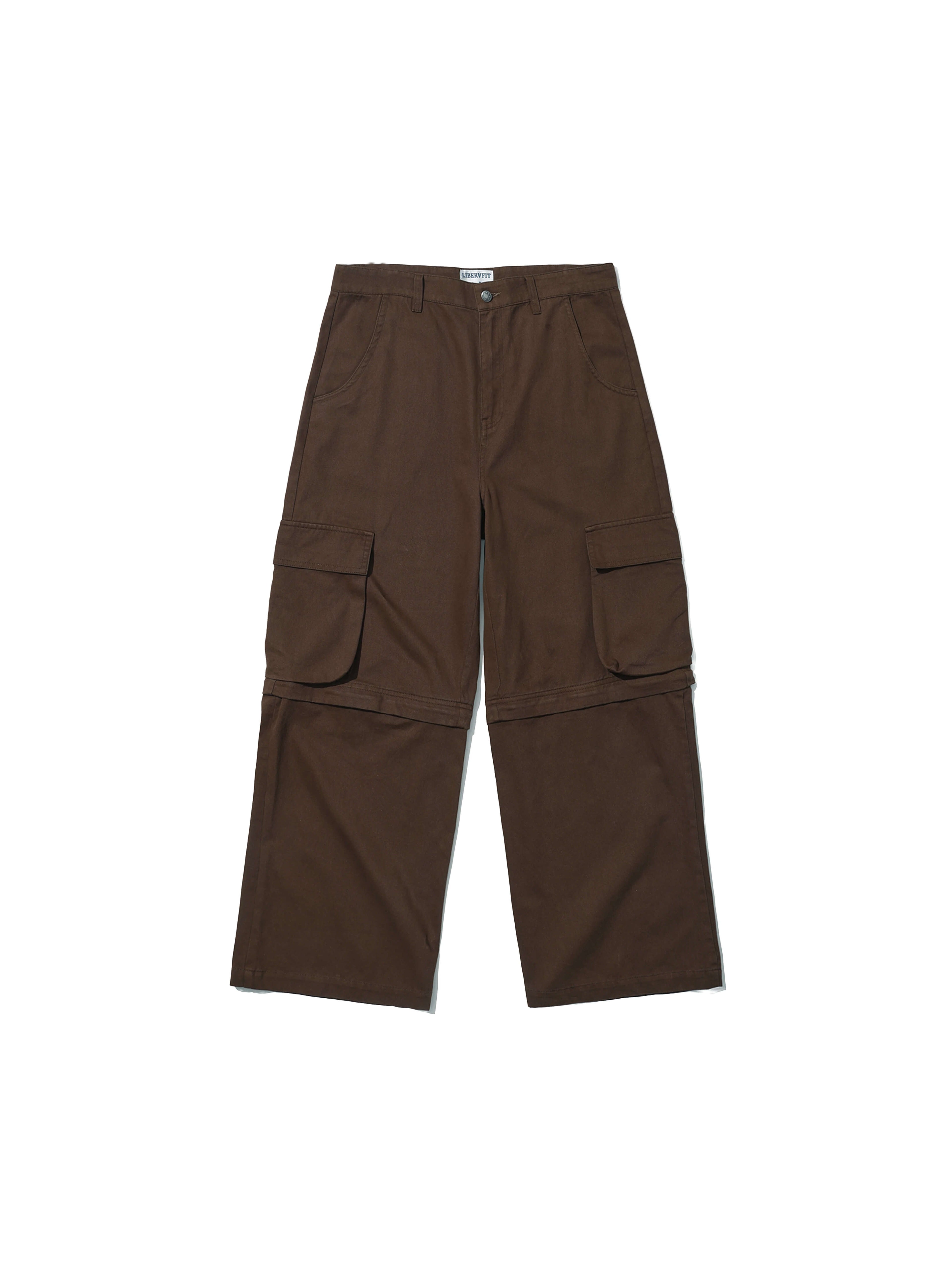 LIBERAFIT 3D Patch Pocket Zip Off Cargo Pants