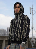 TGFCLUB Thorns Full Print Logo Embroidered Hoodie
