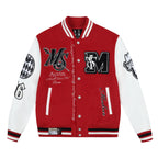 MEDM x STK Patch Embroidery Varsity Jacket