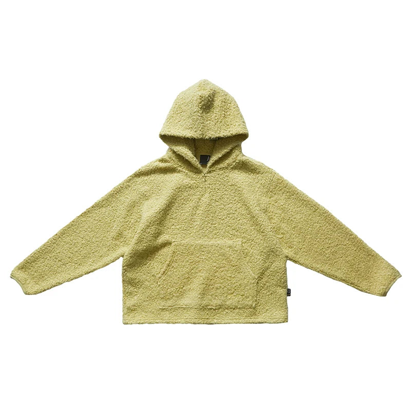 Remedy Sherpa Fleece Half Zip Hoodie