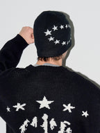 LIBERAFIT Star Ring Jacquard Beanie