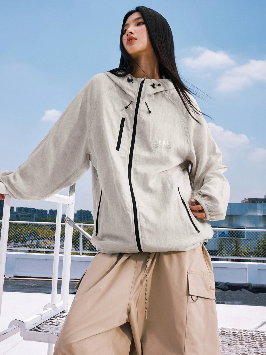 MEDM Lightweight Linen Outdoor Jacket