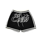 EVETS Color Block Logo Basketball Shorts