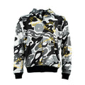 TGFCLUB 223 Embroidered Removable Zip Panel Hoodie