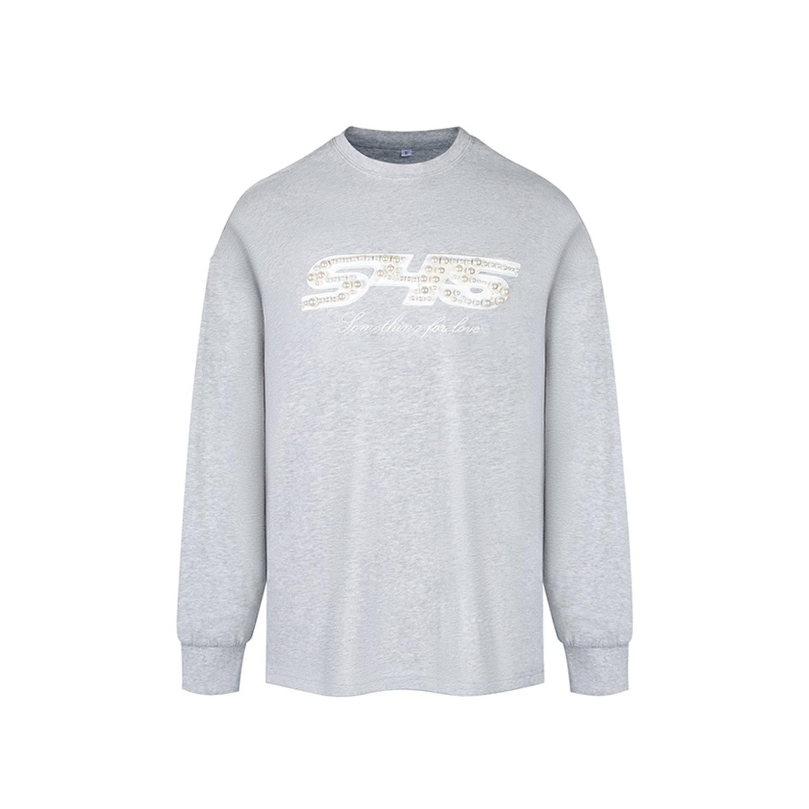 S45 Pearl Logo Patch Long Sleeve Tee