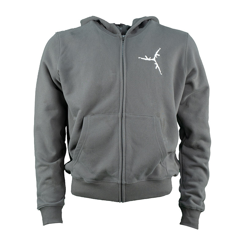 TGFCLUB 223 Embroidered Removable Zip Panel Hoodie