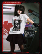 MEDM x EVA NEVER END Vintage Character Poster Print Tee