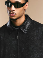 1807 ROLLTHEDICE Chain Stitched Detroit Jacket