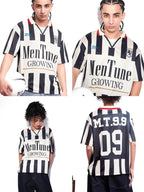 F3F Select Parody Striped Short Sleeve Soccer Jersey