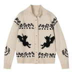MEDM Angel Cowichan Knit Cardigan