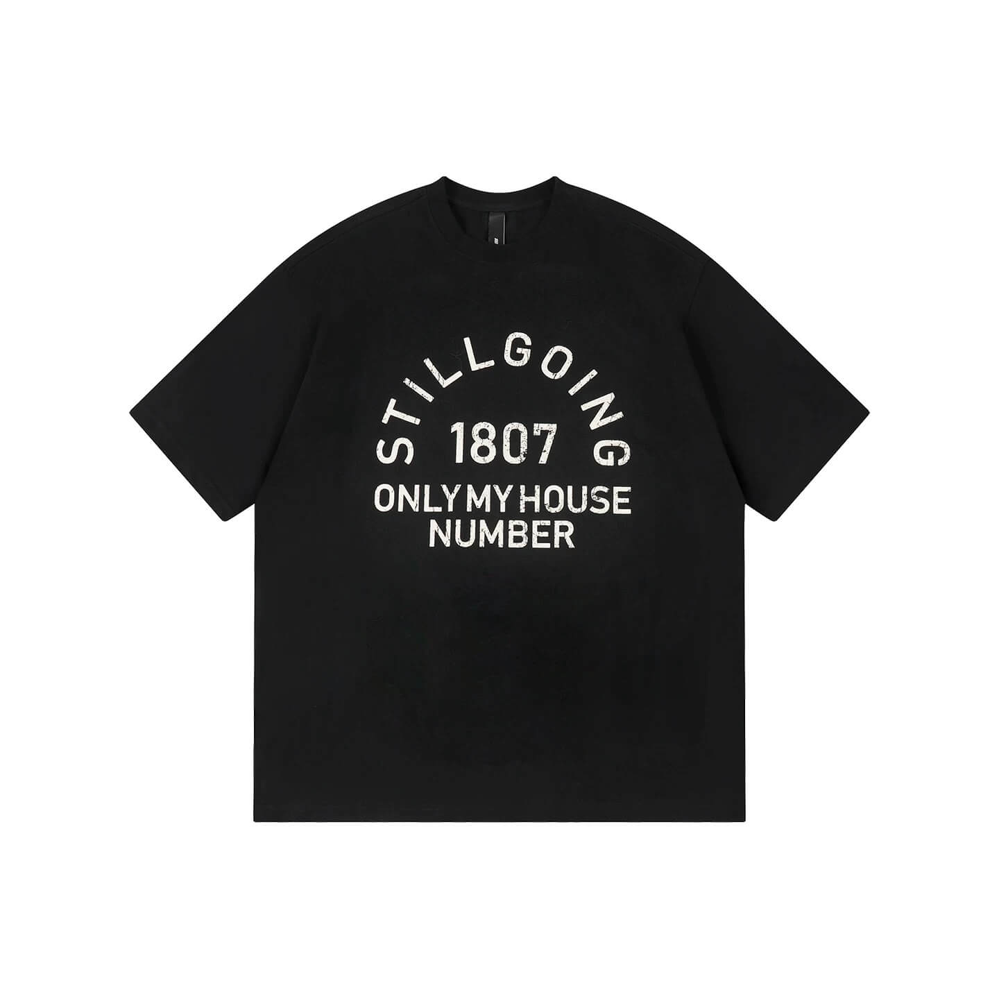 1807 Vintage Still Going Logo Print Short Sleeve Tee