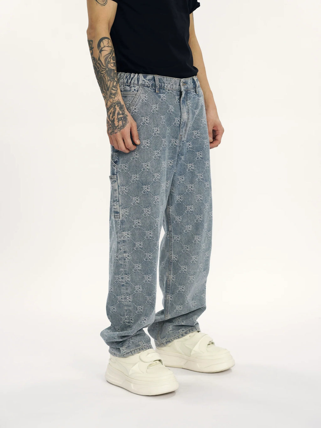 1807 Full Logo Custom Jeans