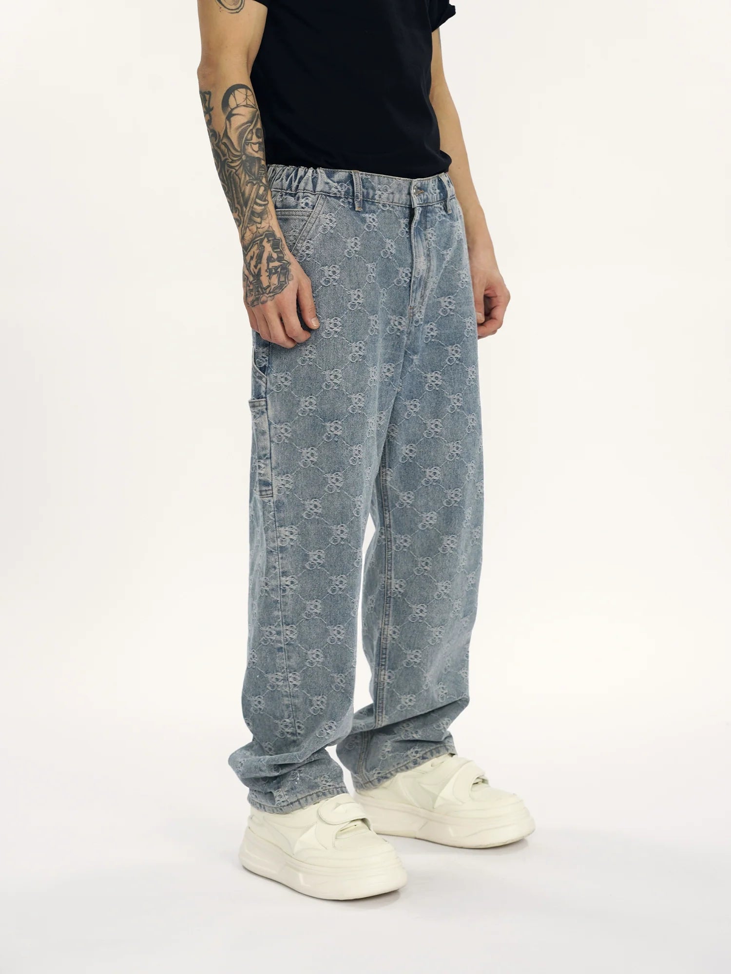1807 Full Logo Custom Jeans