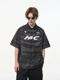 Harsh and Cruel Colorblock Digital Sports Print Shirt