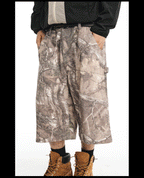 NOVACAM Tree Camouflage Work Baggy Shorts
