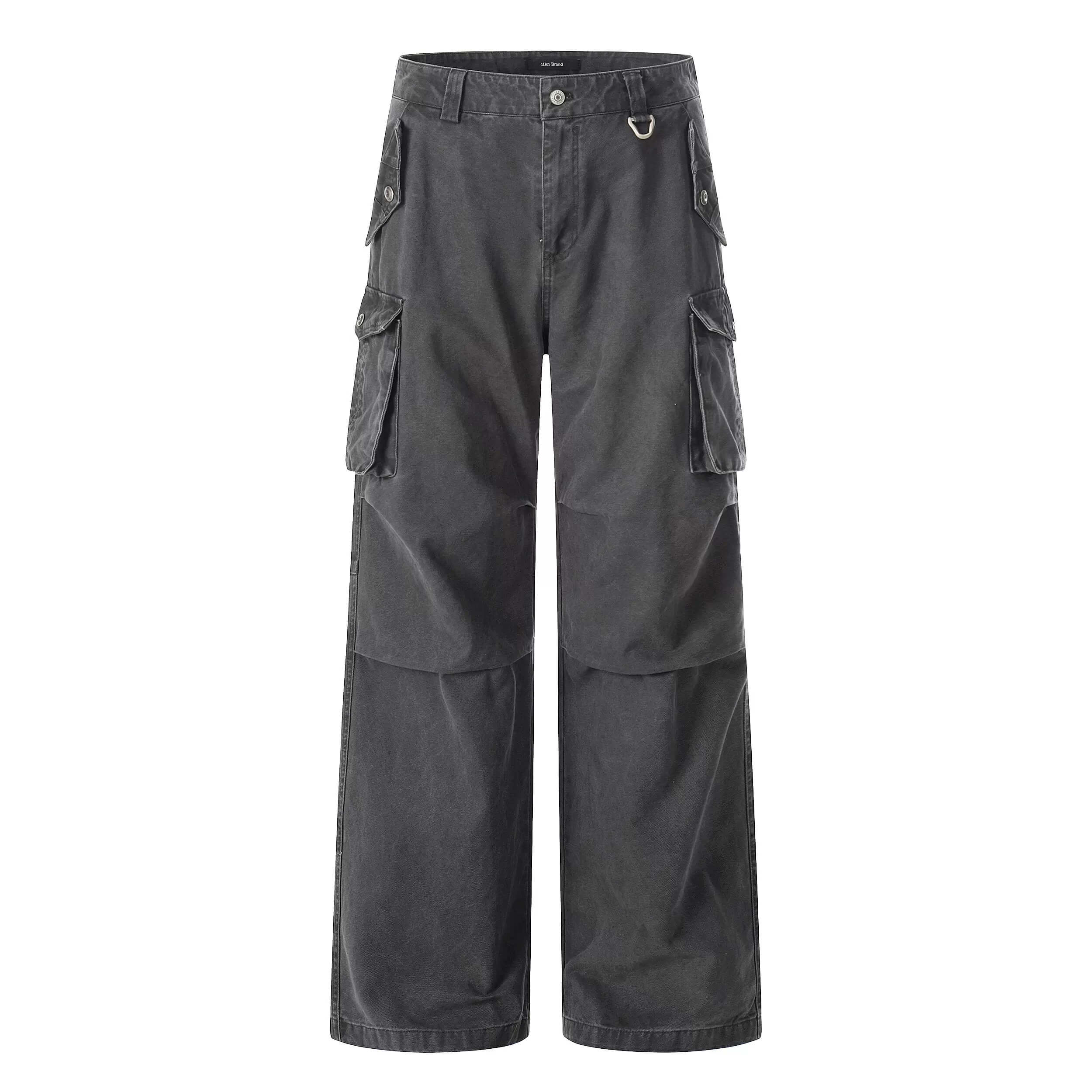 F3F Select Relaxed Fit Washed Utility Cargo Pants