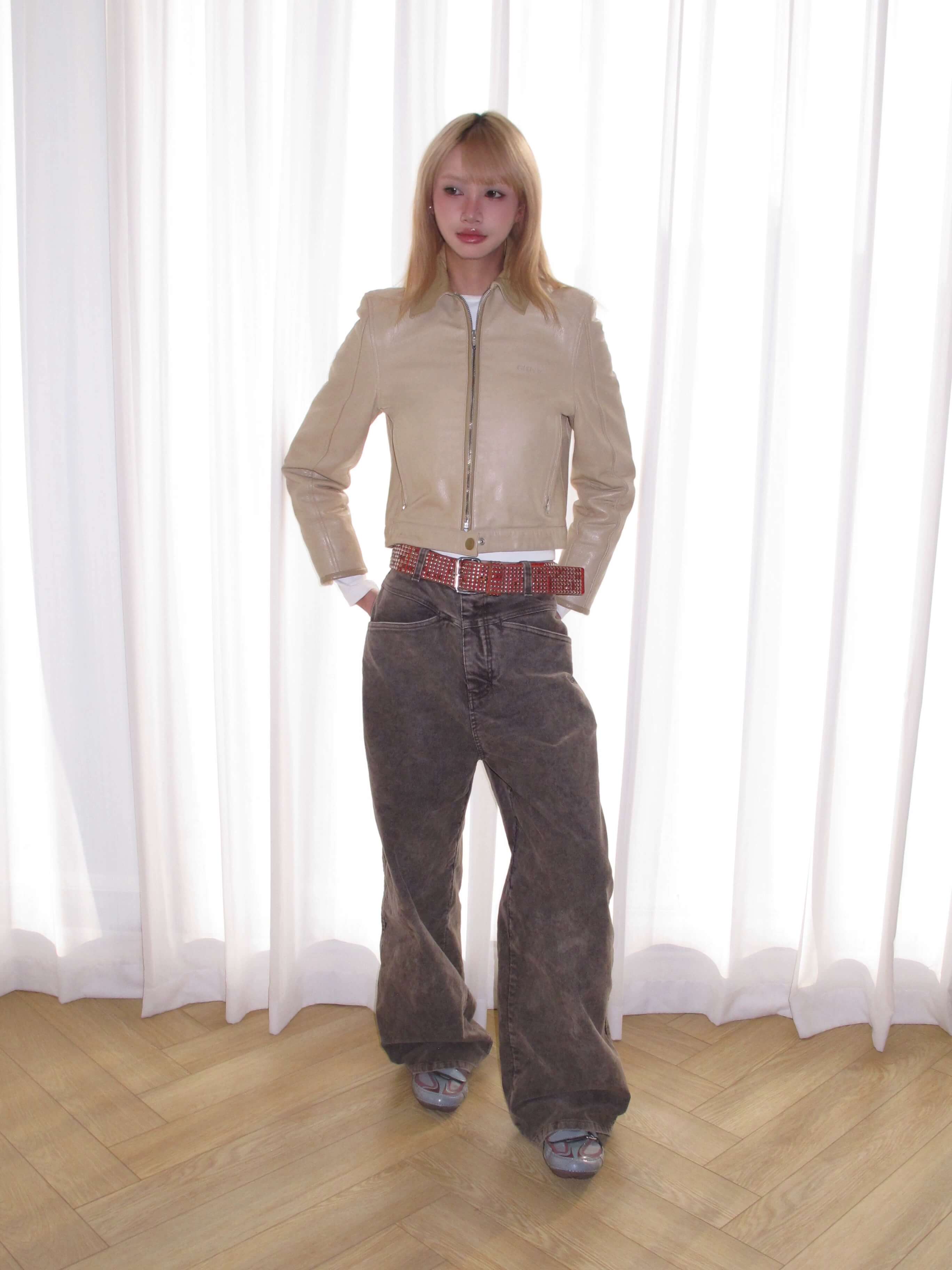 EVILKNIGHT(EK) Vintage Washed Distressed Corduroy Pants