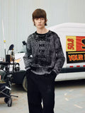 SOD Co. Rock Reverse Printed Knit Sweater