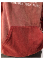 Remedy Washed Reversible Raglan Hoodie