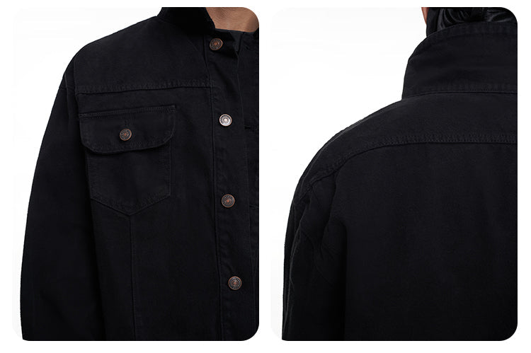 F3F Select Tough Black Denim Jacket