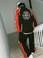 JUST VIBE Colorblock Track Jacket and Pants
