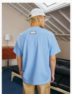 MEDM Patch Embroidered Pearl Tee