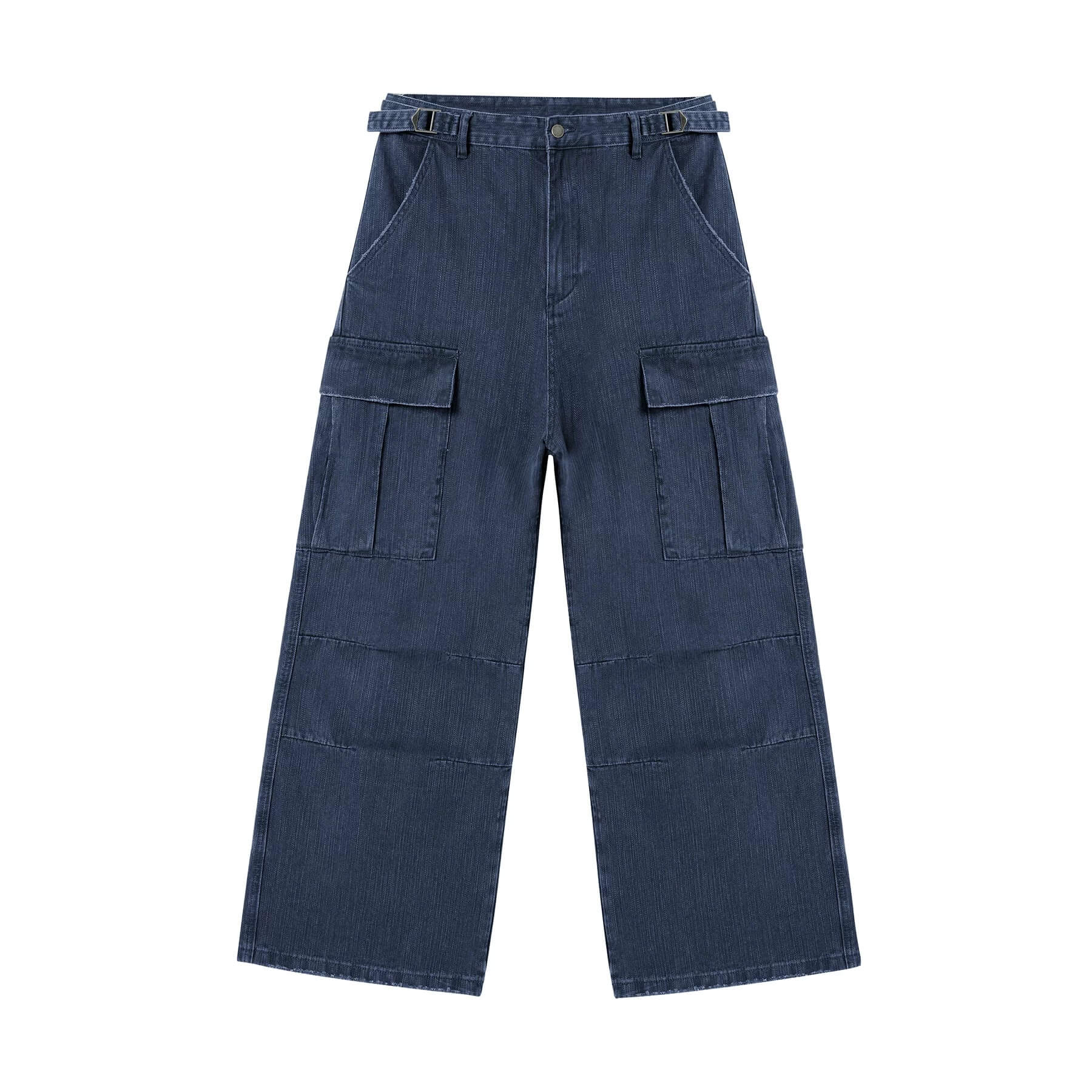 JHYQ Distressed Bamboo Cotton Cargo Work Pants