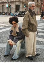 STEEPC Suede Shearling Jacket