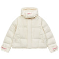 Harsh and Cruel Embroidered Logo Loose Sleeves Down Jacket