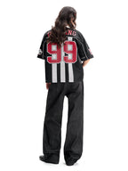 F3F Select Button Fly High Waisted Jeans