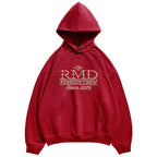 Remedy RMD Pearl Letter Embroidered Hoodie