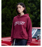 S45 Puff Logo Print Hoodie
