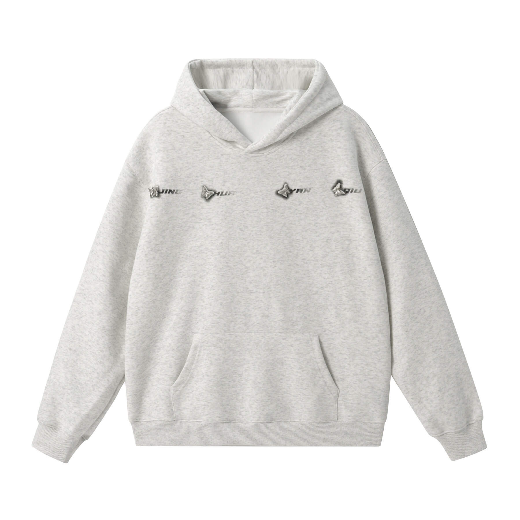 JHYQ Metal Butterfly Detail Hoodie