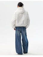 MEDM Sherpa Fleece Quilted Work Jacket