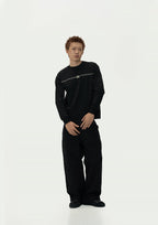 EVILKNIGHT(EK) Basic Arrow Logo Long Sleeve Tee
