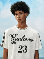 YADcrew Diamond Pattern Football Jersey