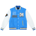 MEDM x EVA Unit-00, Unit-01, Mark.06 Leather Varsity Jacket